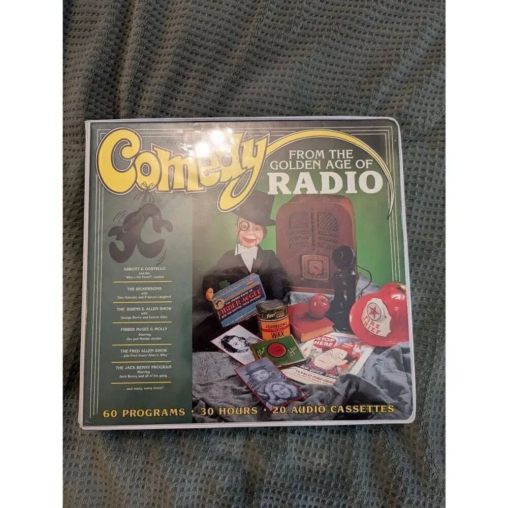 Comedy from the Golden Age of Radio 60 Hours 30 Programs 20 Cassettes READ